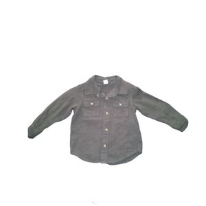 Old navy Boy 2T Dark Gray Toddler button down long sleeve shirt